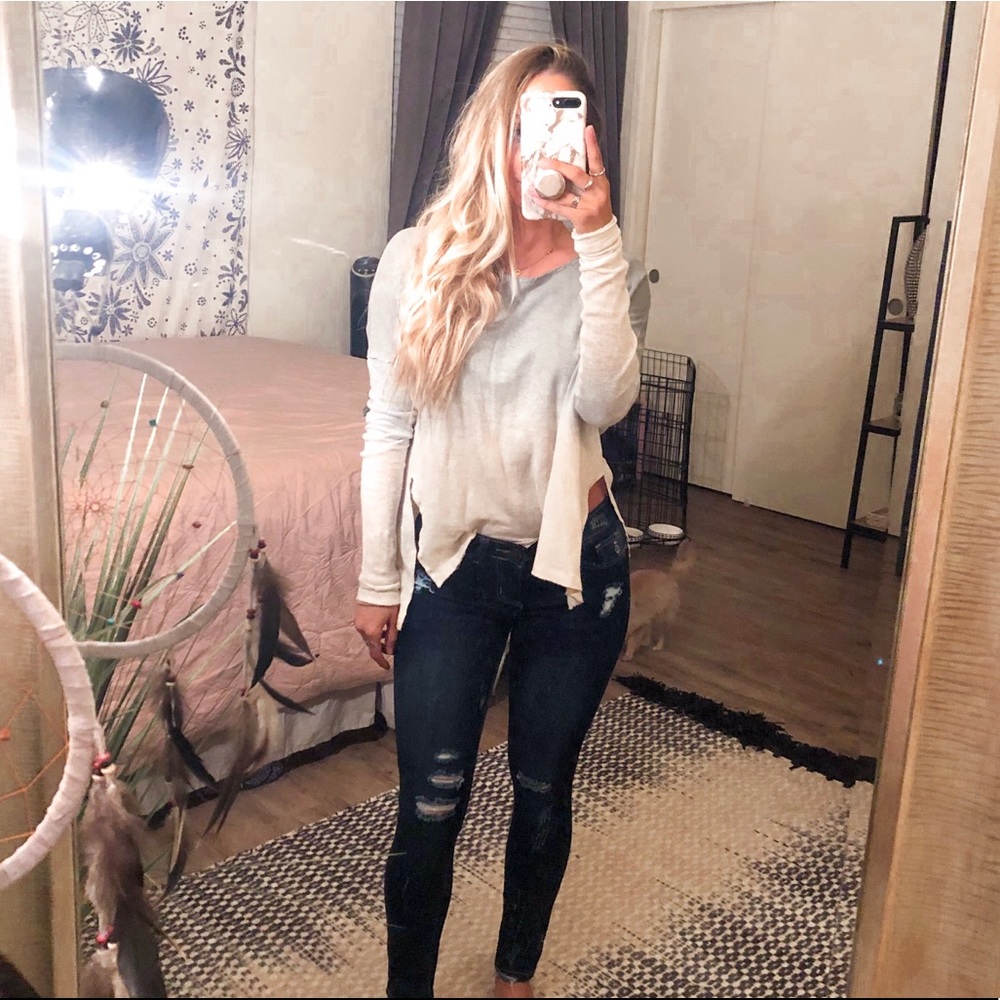 Ombré Free People Long Sleeve